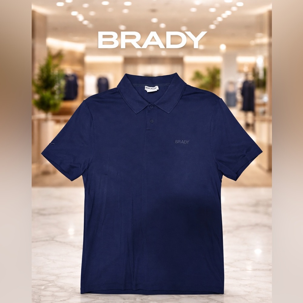 Brady Brand Men's Navy Polo Shirt